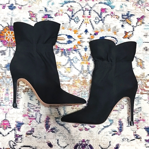Jessica Simpson Shoes - 🔥Jessica Simpson Womens Black Stiletto Fashion Ankle 4-4.5" Heel Booties